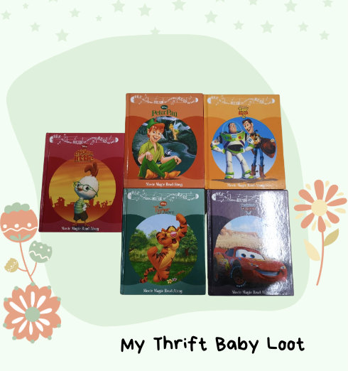 Preloved Disney movie books for kids